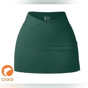 OQQ Women's Green Skort Size Medium